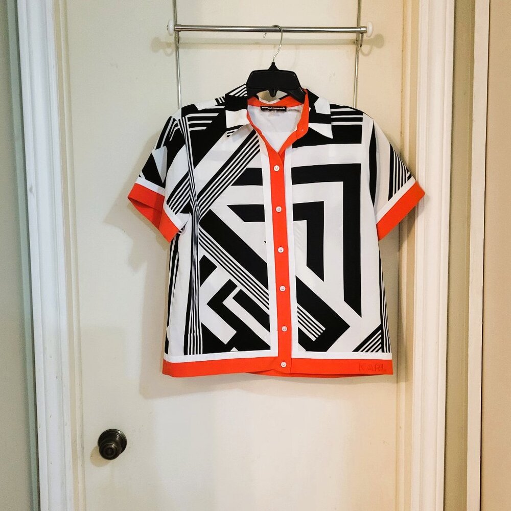 Karl Lagerfeld Blouse - Medium